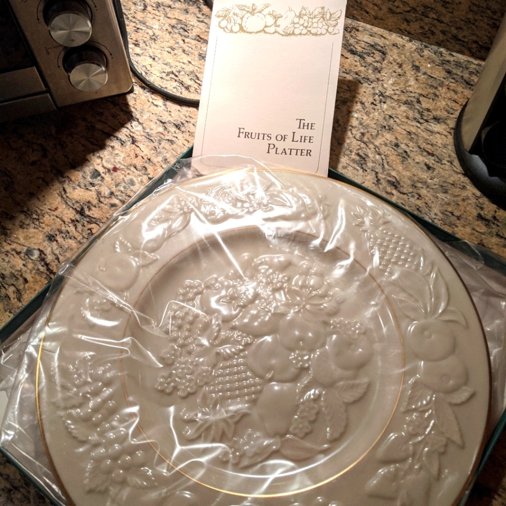 Lenox dinner platter